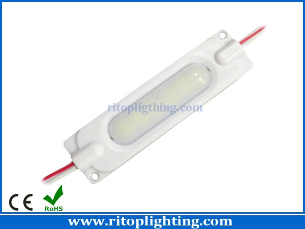 1.5W LED module with milky cover