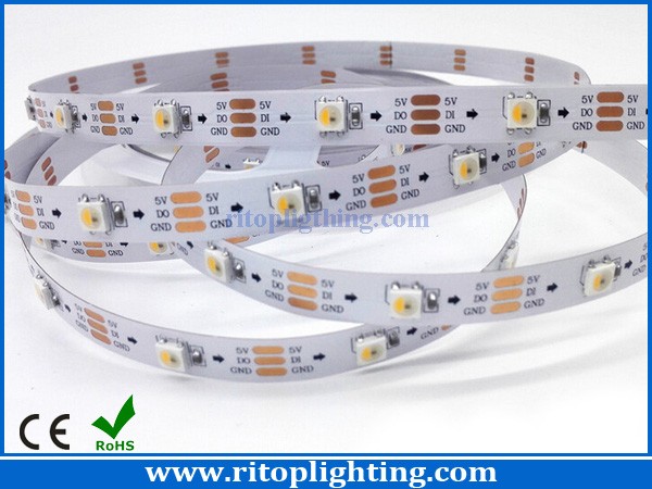 RGBW 5 in 1 with IC inside addressable flexible LED strip